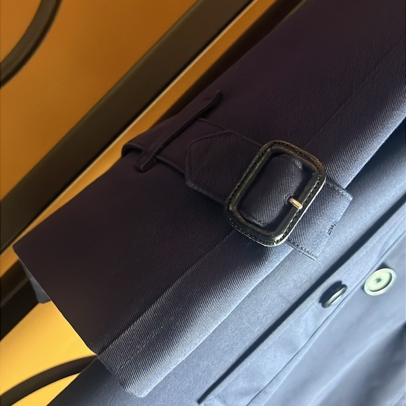 BURBERRY’S of London Men's Navy Blue Trench Coat - Picture 4 of 16